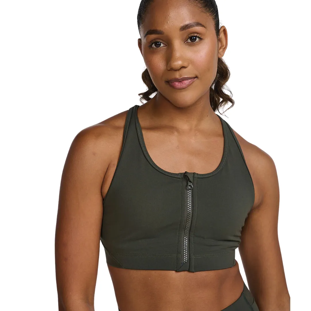 2XU Women Motion Zip Bra