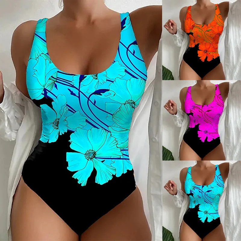 3D Printed Tight One-piece Swimsuit