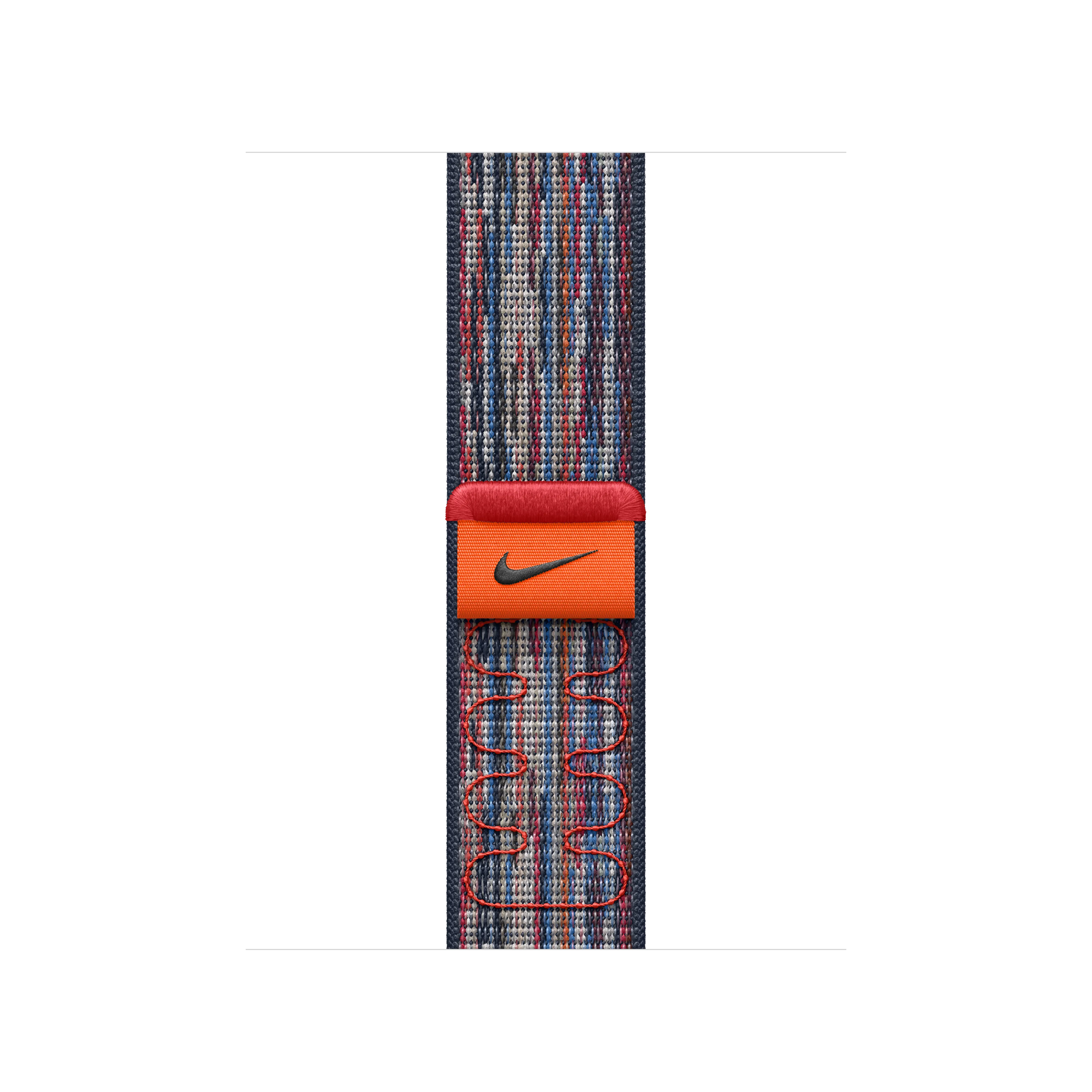 42mm Blue/Red Nike Sport Loop