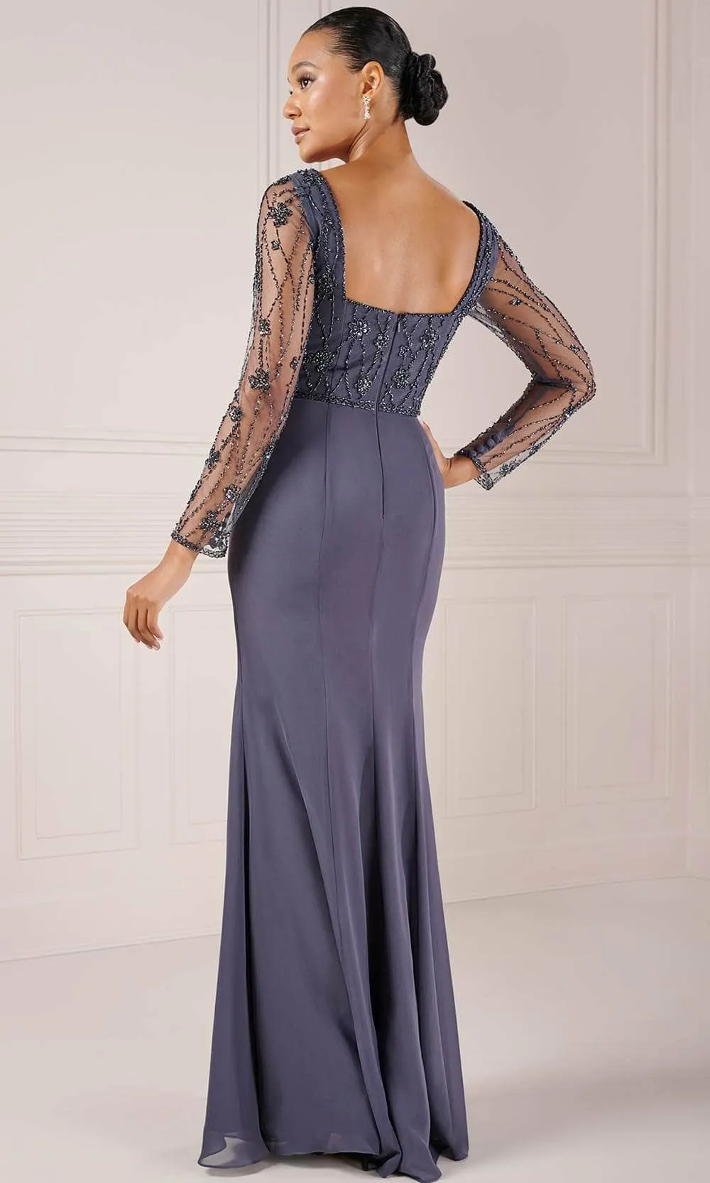 Adrianna Papell Platinum 40444 - A-line Evening Dress