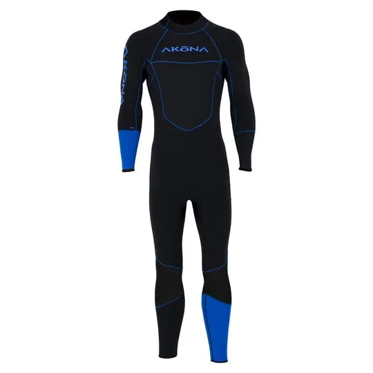 Akona Mens 3mm Quantum Stretch Full Wetsuit