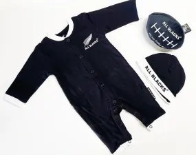 All Blacks Rugby Newborn Baby 3-piece Gift Set