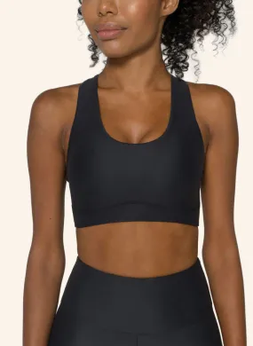 Arolla Racerback Sports Bra Top Lava Stone