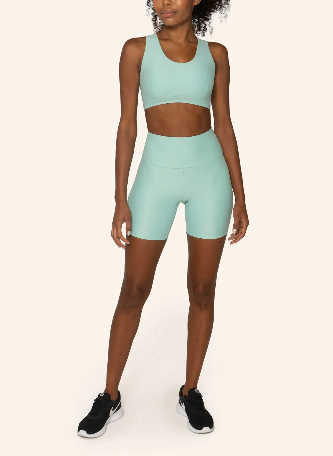 Arolla Racerback Sports Bra Top River