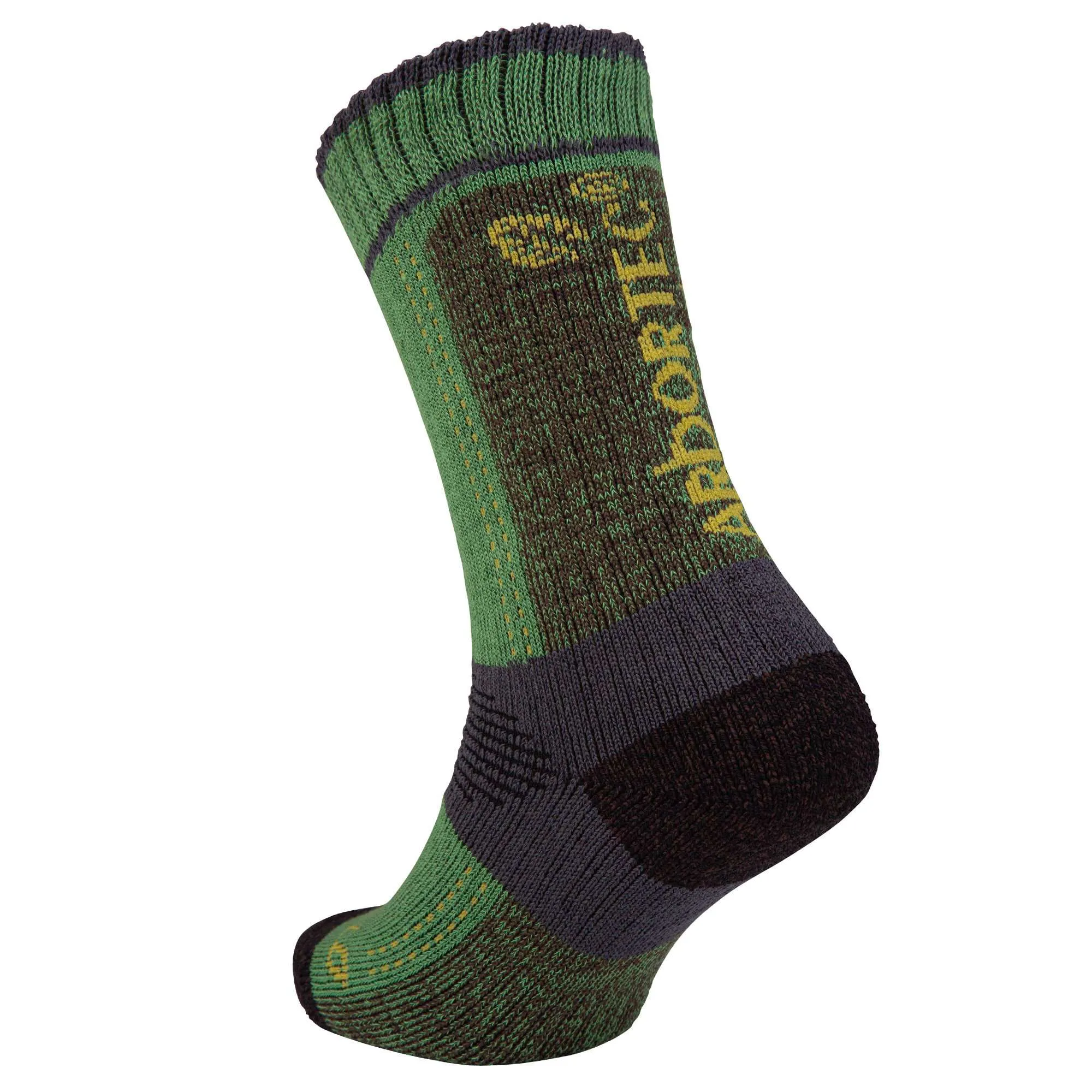 AT3820 Lo Sock Xpert - Olive/Yellow