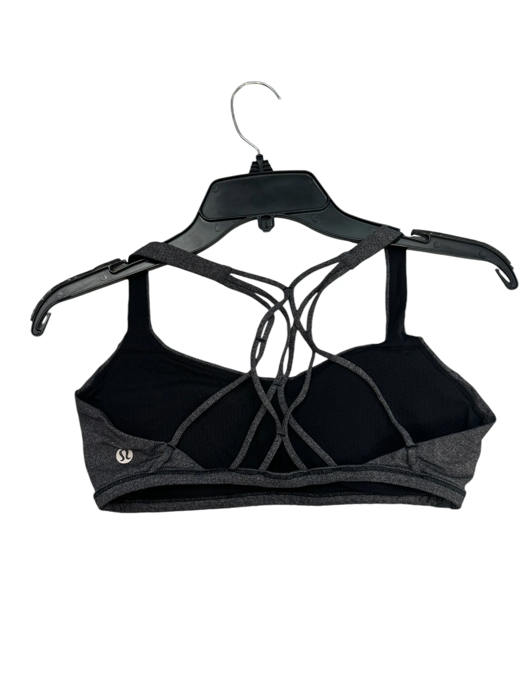 Athletic Bra By Lululemon In Grey, Size: M