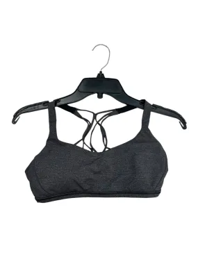 Athletic Bra By Lululemon In Grey, Size: M