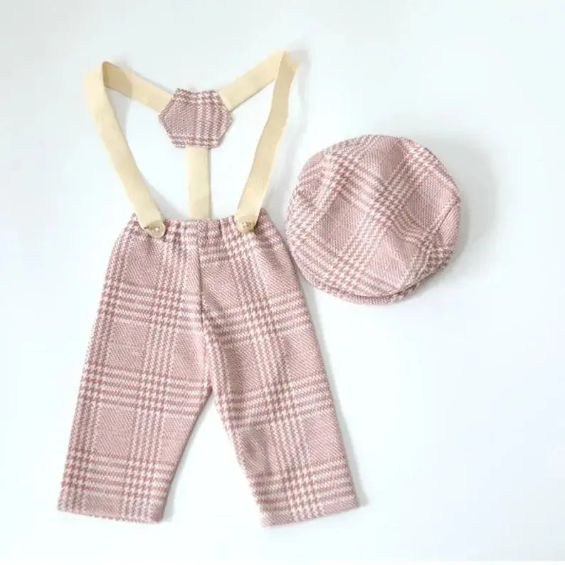 Baby Romper For Photography Prop, Newborn Overall 0 To 1 Months Outfit, Reborn Photo Prop Outfit