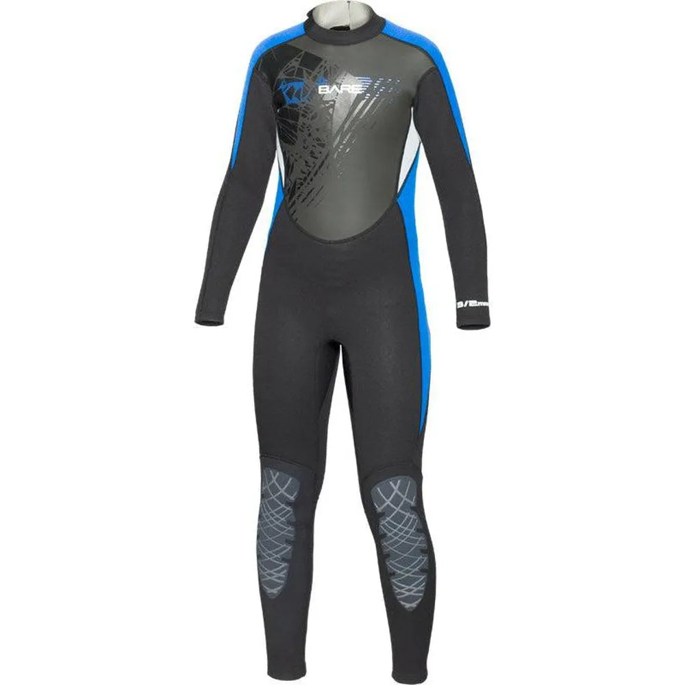 Bare 3/2 MM Manta Full Neoprene Youth Scuba Diving Wetsuit