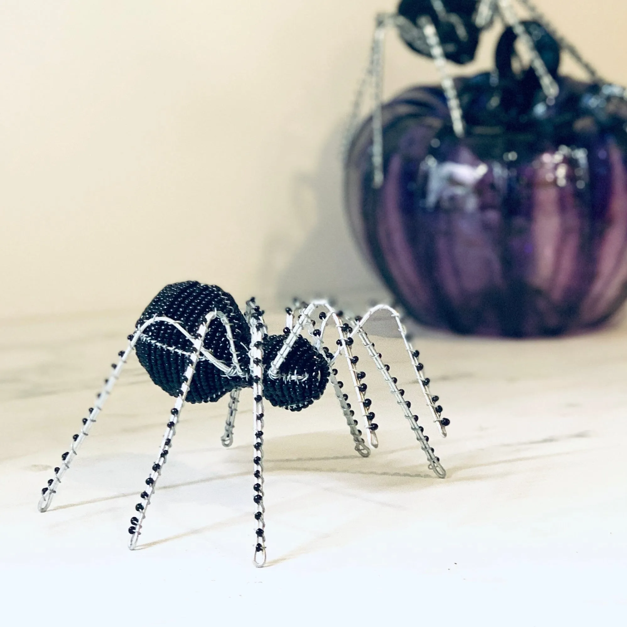 Beaded Spider, Black