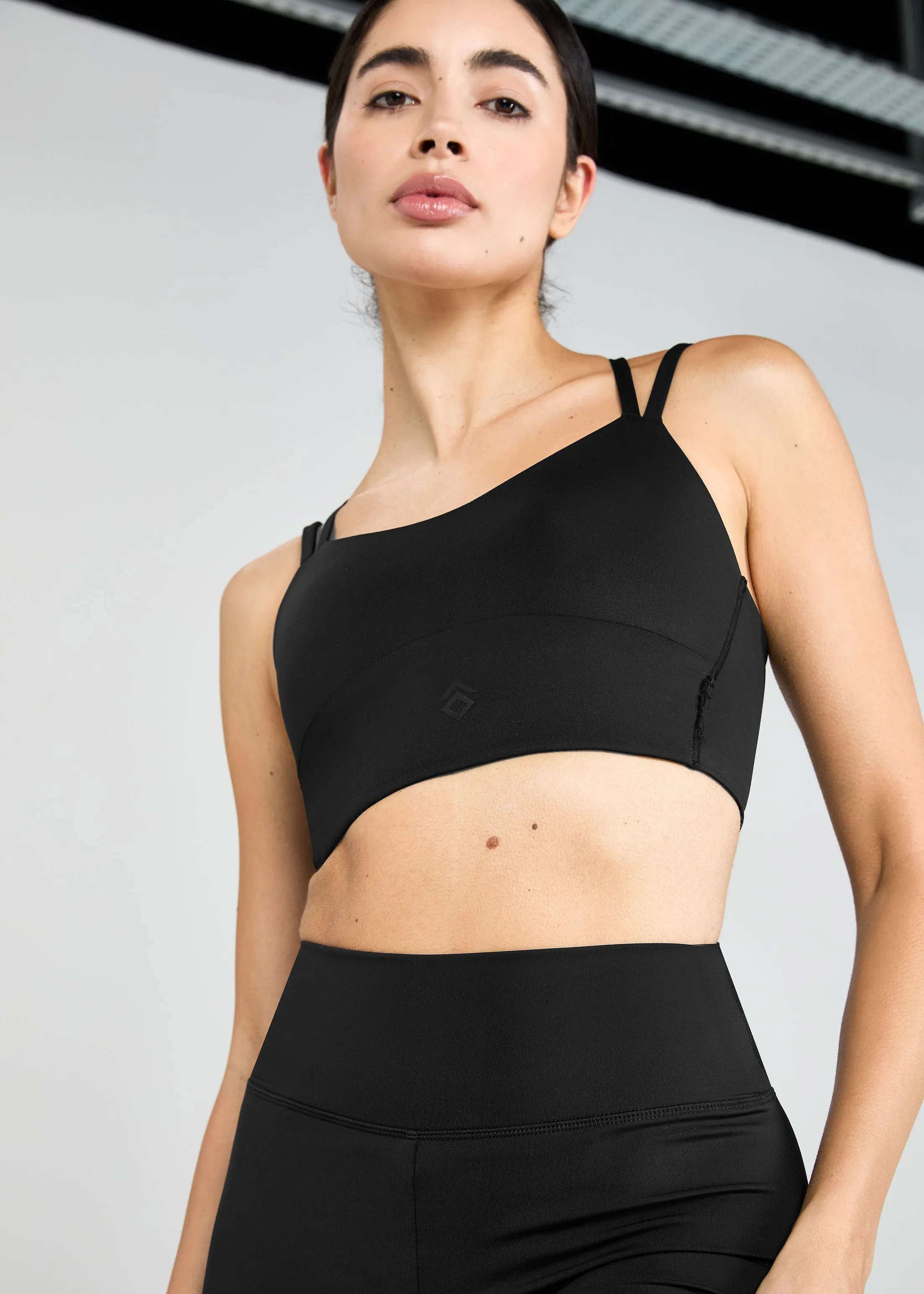 Black Bonded Sports Bra