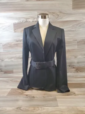 Blazer By Clothes Mentor In Black, Size: S