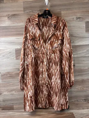 Bronze Dress Casual Short Clothes Mentor, Size 1x