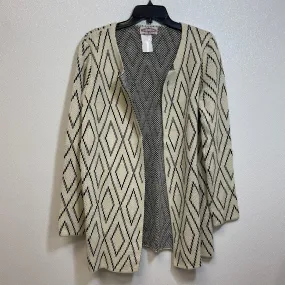 Cardigan By Clothes Mentor In Print, Size: L