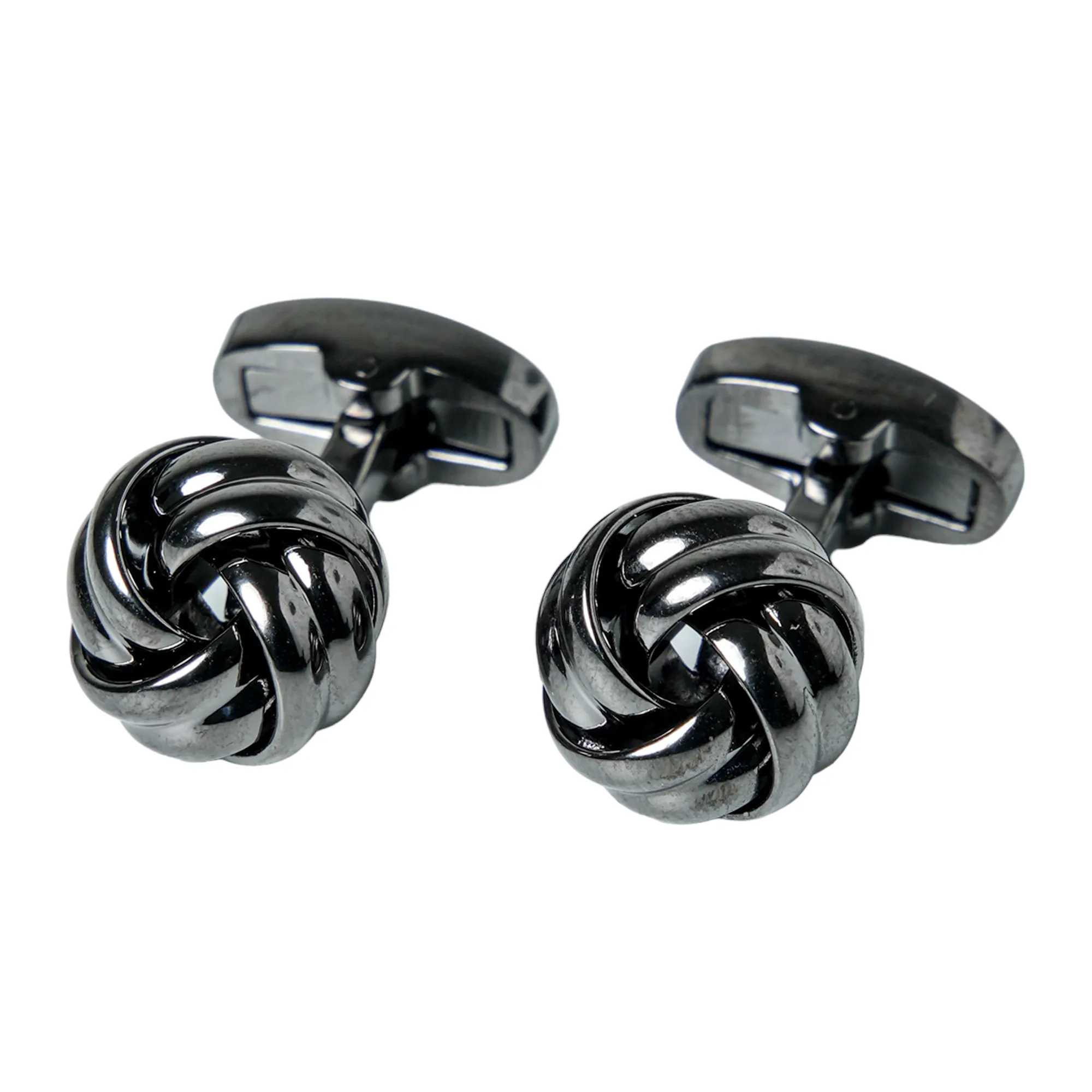 Chokore  Knot Cufflinks (Black)