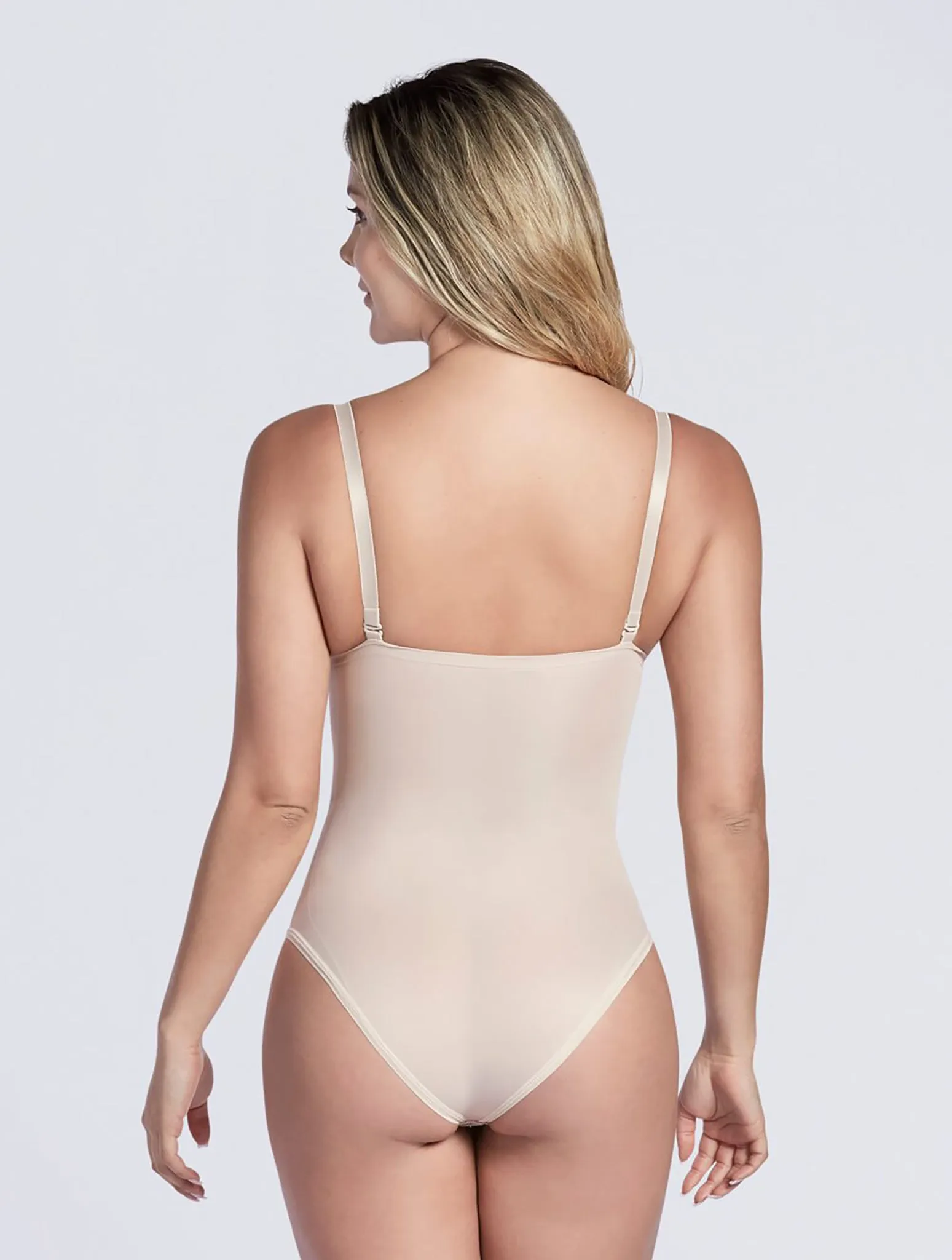 Convertible strap  panty bodysuit