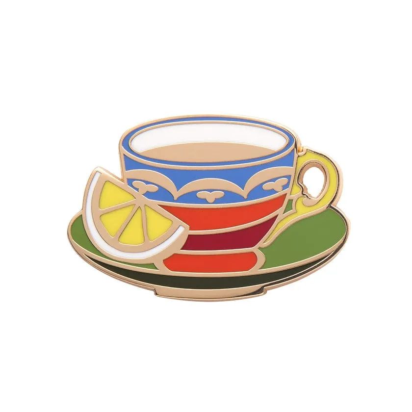 Cuppa Tea Enamel Pin