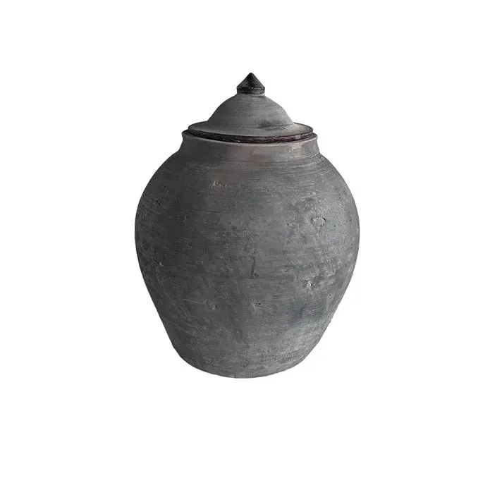 Cyprus Lidded Village Jar