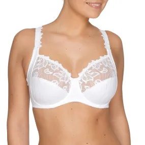 Deauville Full Cup Bra underwire (Pure White) B-J Cup