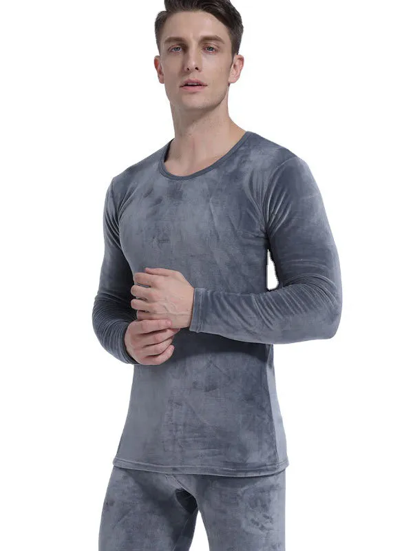 Double Heavyweight Fleece Thermal Underwear Set