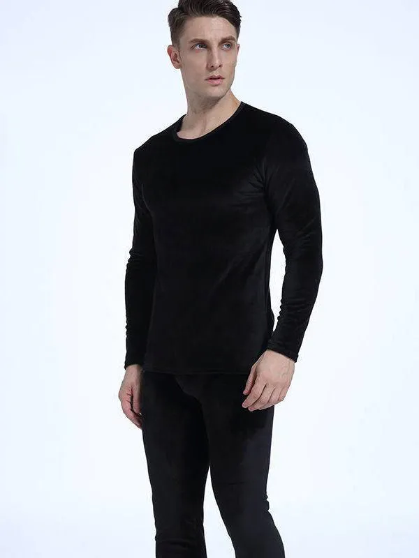 Double Heavyweight Fleece Thermal Underwear Set