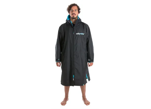 Dryrobe Advance Long Sleeve - Large - Black/Blue, Black/Red, Black/Pink or Black/Grey - In Stock