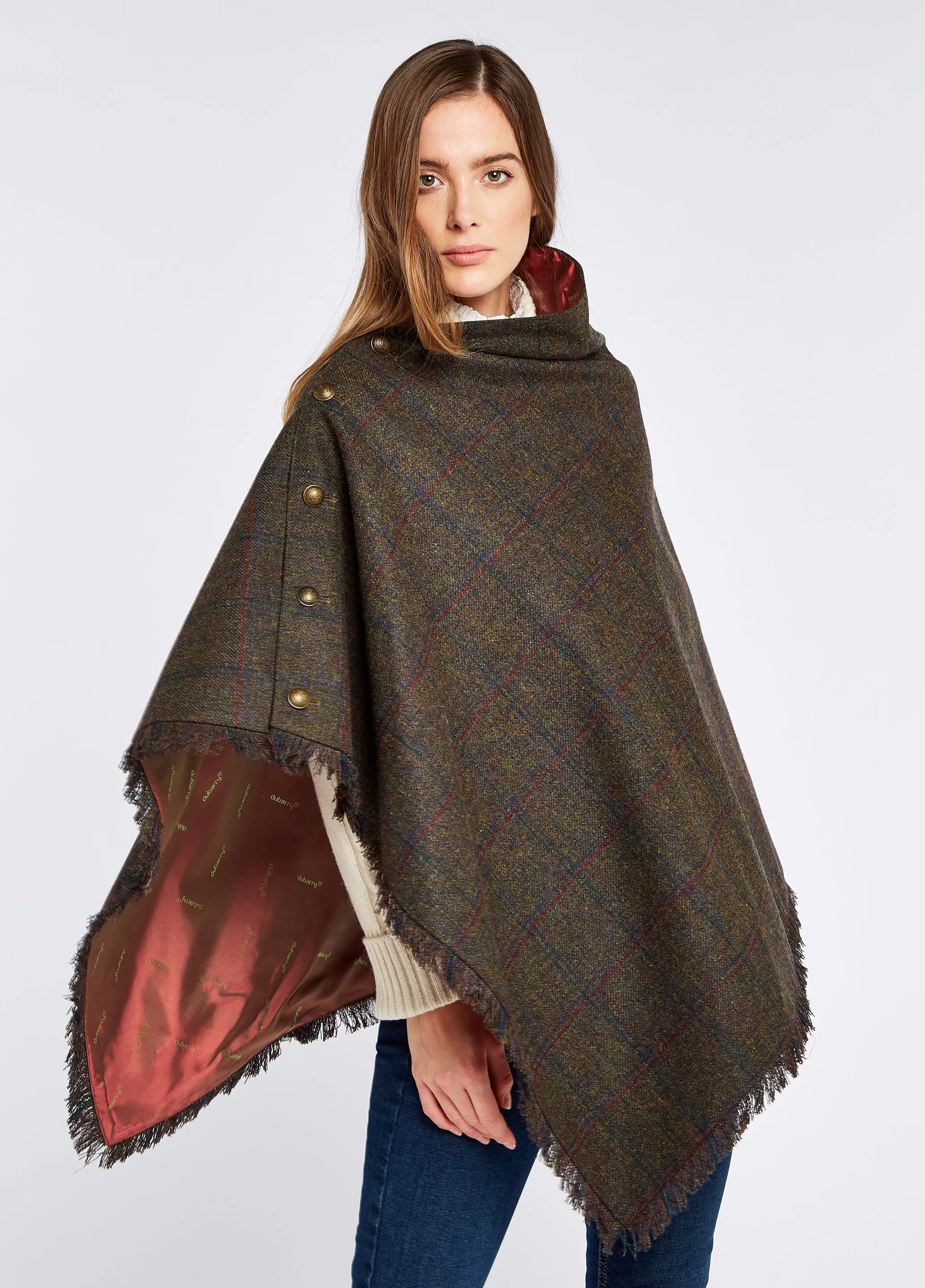 Dubarry Hazelwood Tweed Cape