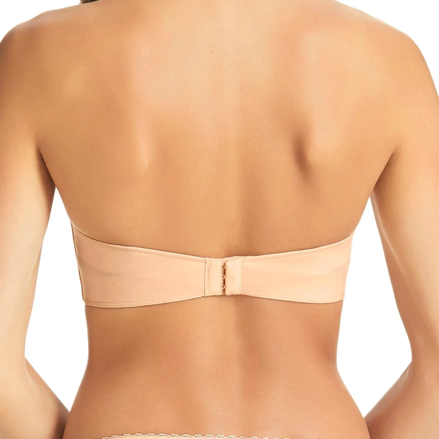 Fine Line Nude Memory Strapless Bra