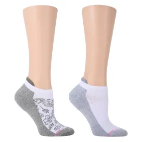 Floral Outline | Ankle Compression Socks For Women