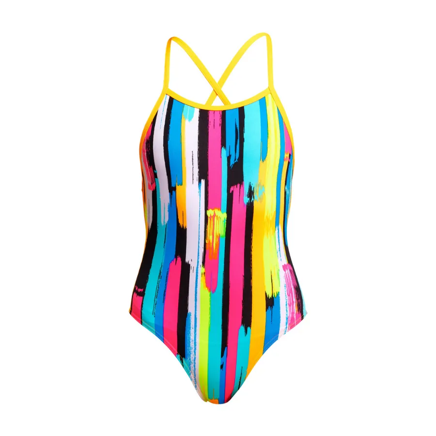 Funkita Girls Strapped In One Piece FS38G - Winning Streak