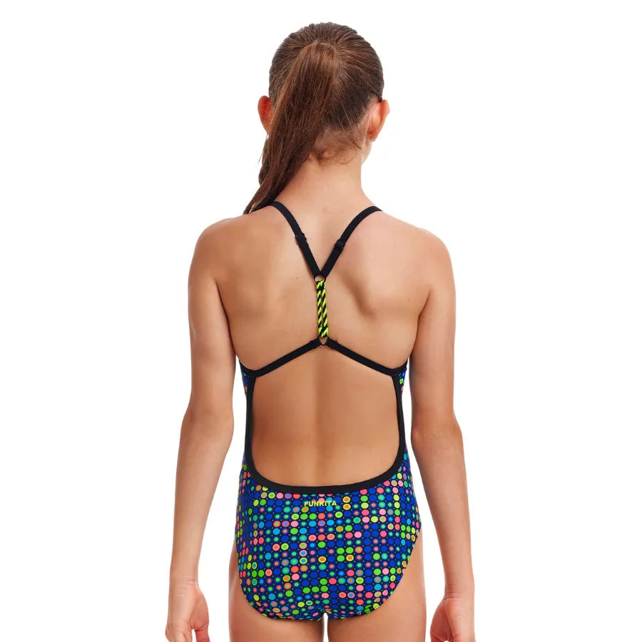 Funkita Girls Twisted One Piece FKS010G - Dial A Dot