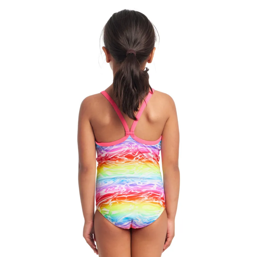 Funkita Toddler Girls Printed One Piece FG01T - Lake Acid