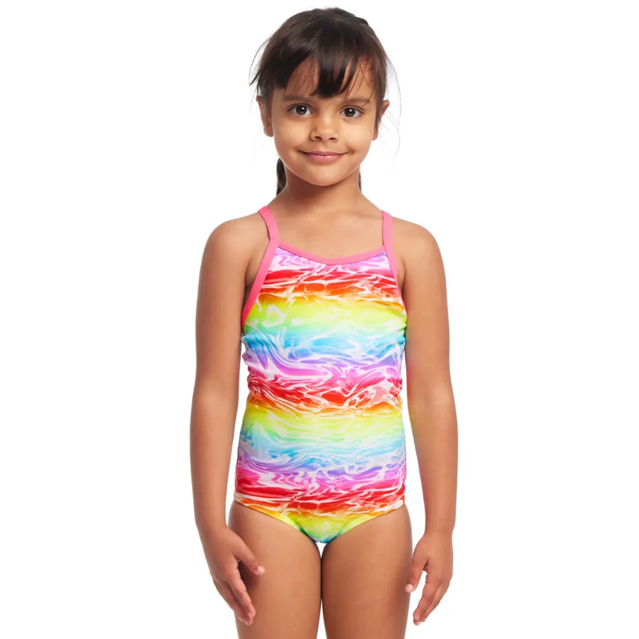 Funkita Toddler Girls Printed One Piece FG01T - Lake Acid