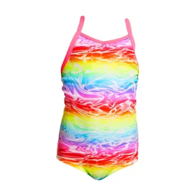 Funkita Toddler Girls Printed One Piece FG01T - Lake Acid