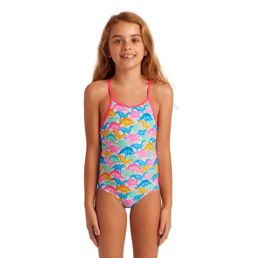 Funkita Toddler Girls Printed One Piece FG01T - Minisaurus