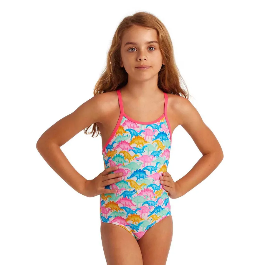 Funkita Toddler Girls Printed One Piece FG01T - Minisaurus