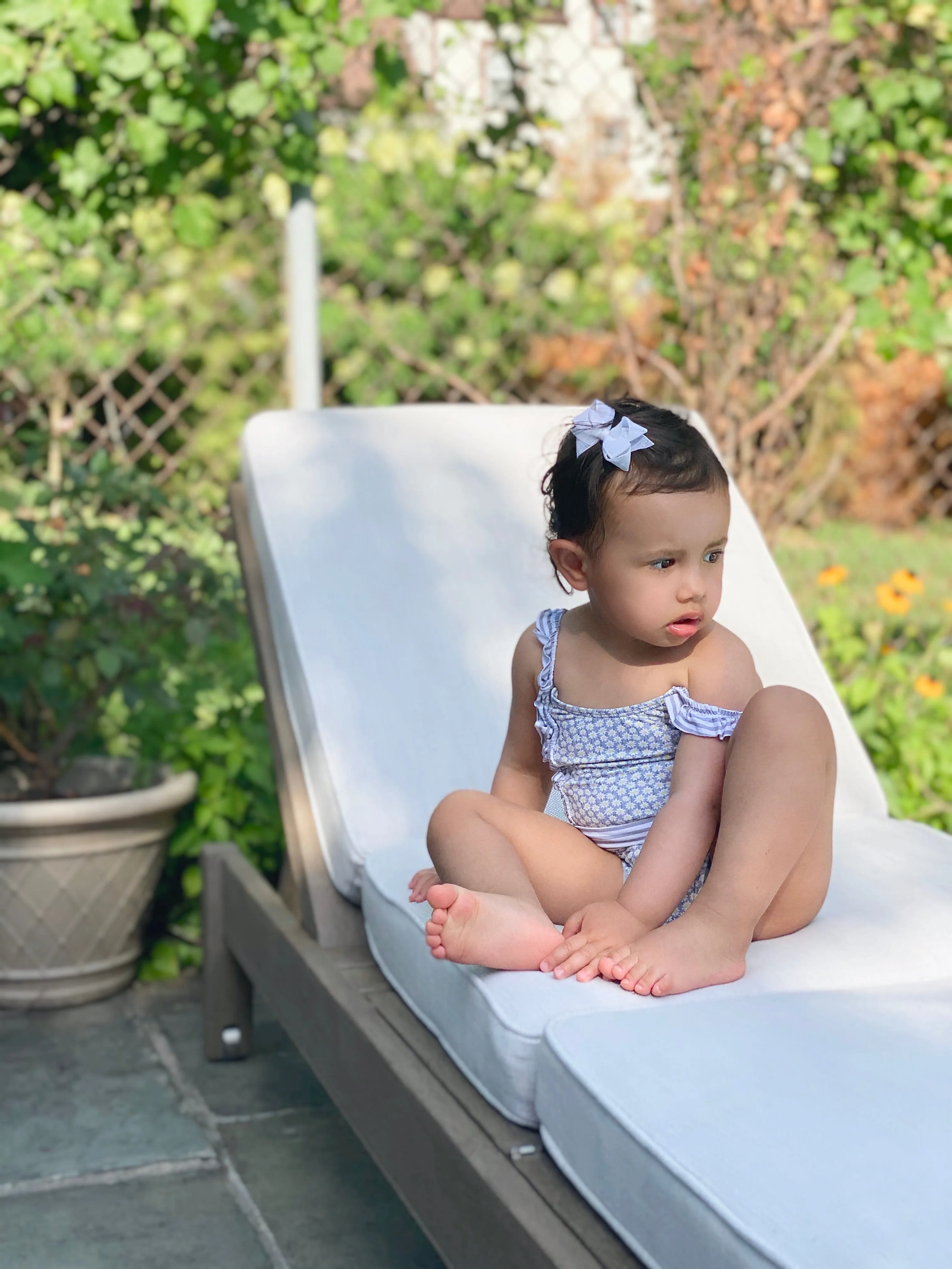 Grey Daisies Swimsuit