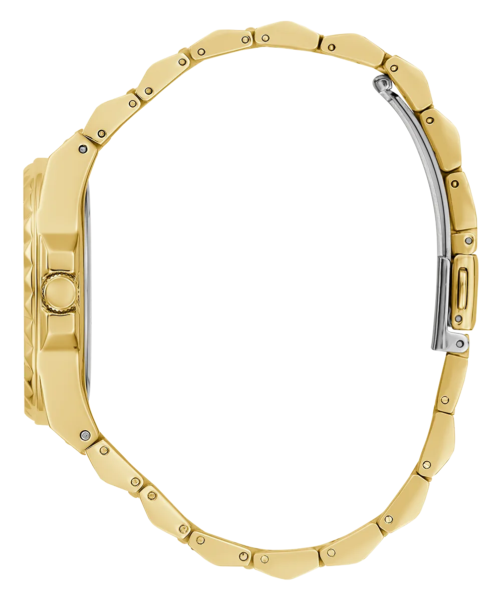 GUESS Ladies Gold Tone Analog Watch