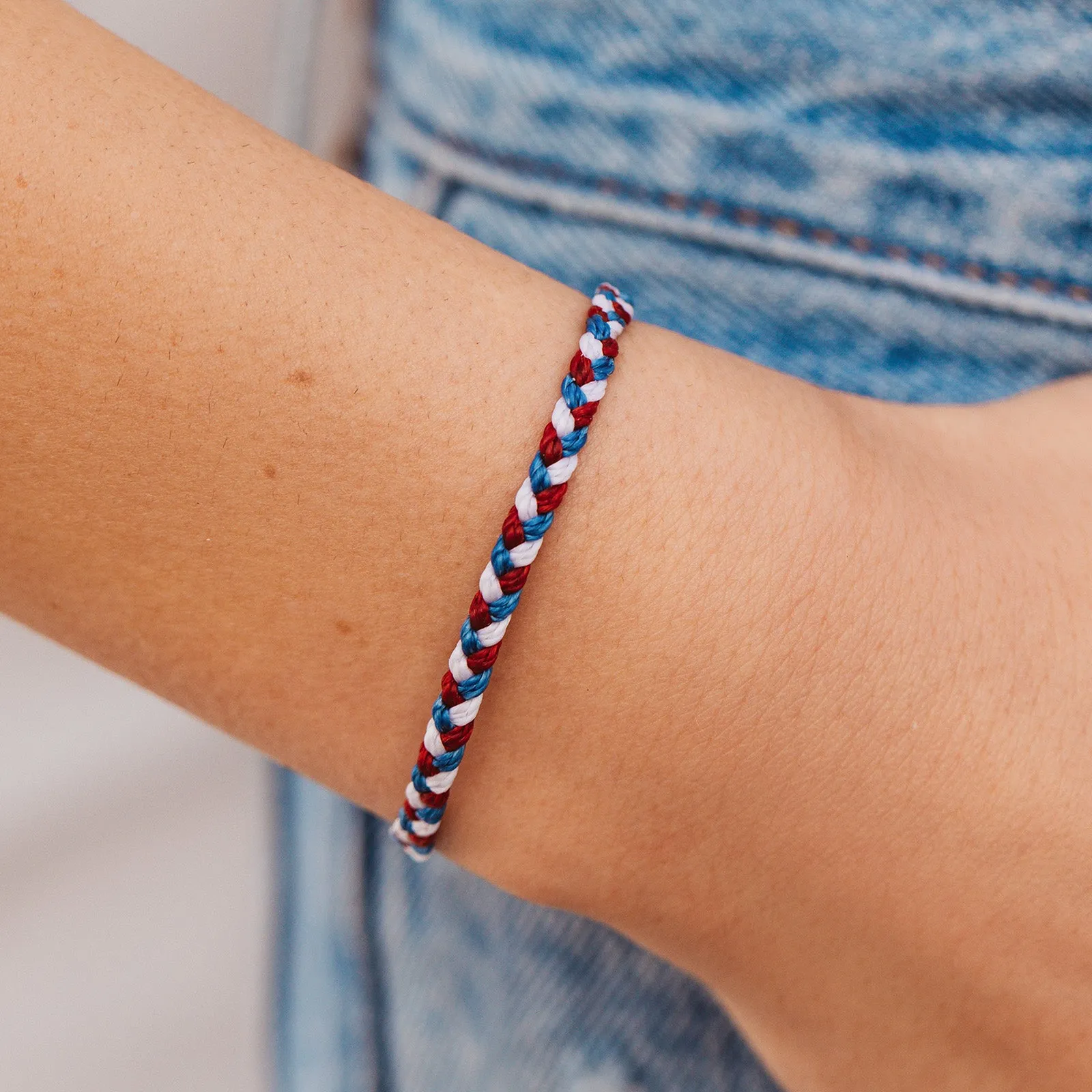 Homes For Our Troops Braided Bracelet