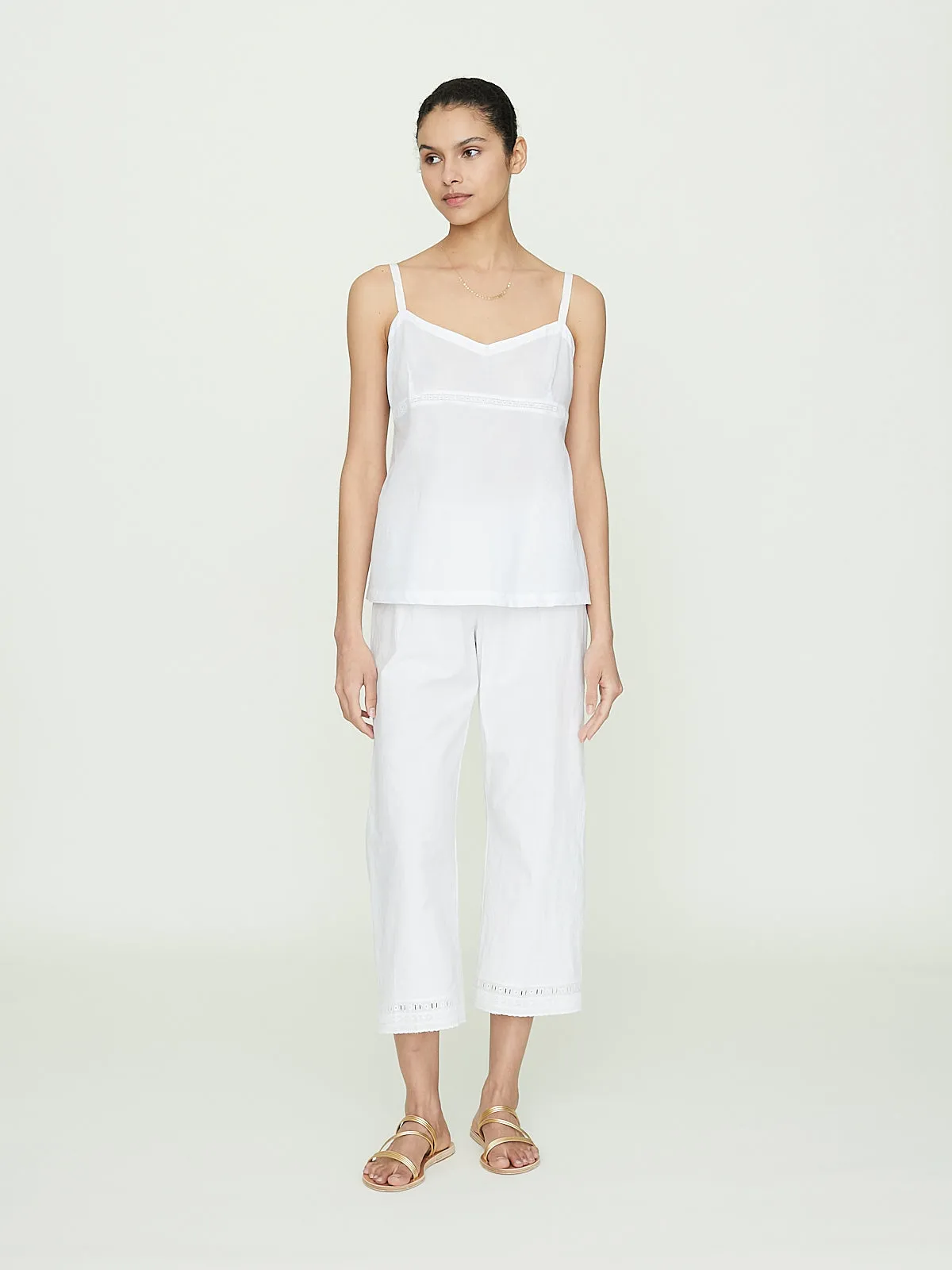 Kymber Camisole in Rice