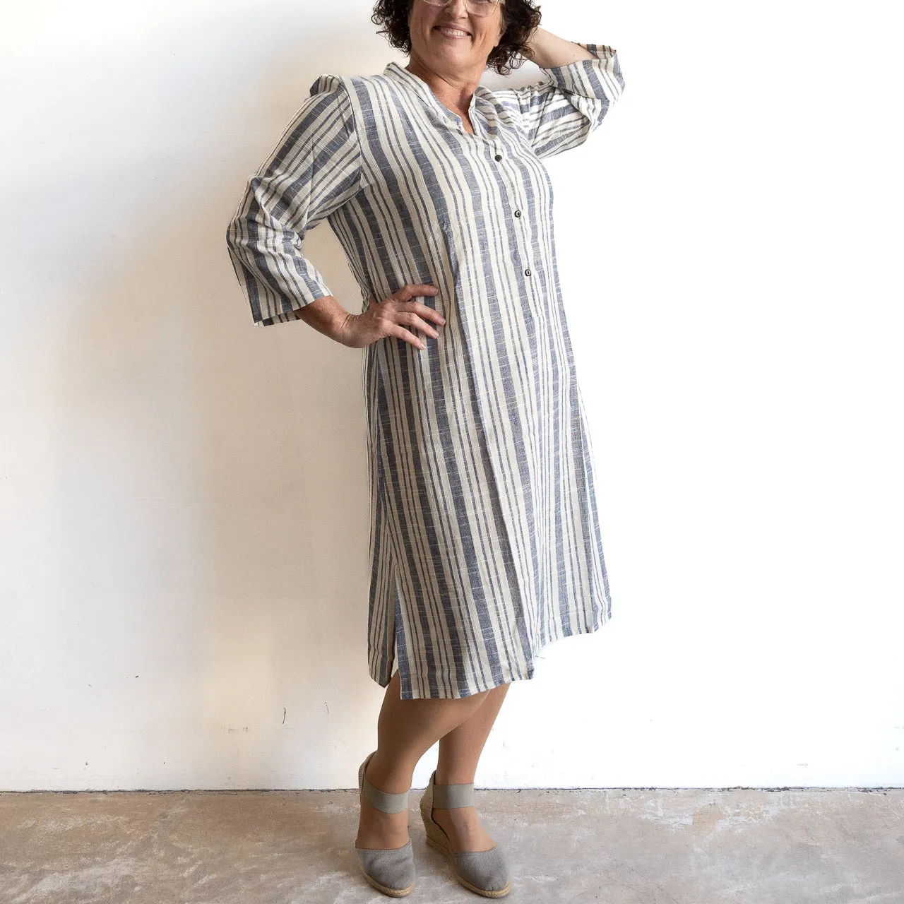 Linen Kurta Tunic Dress