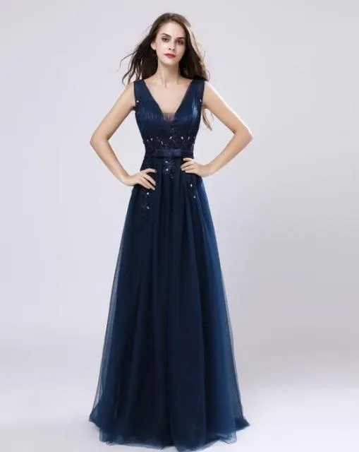 Long Evening Dresses / Prom Party Gowns