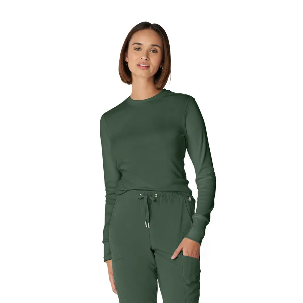 LT103 Landau Long Sleeve Ribbed Underscrub