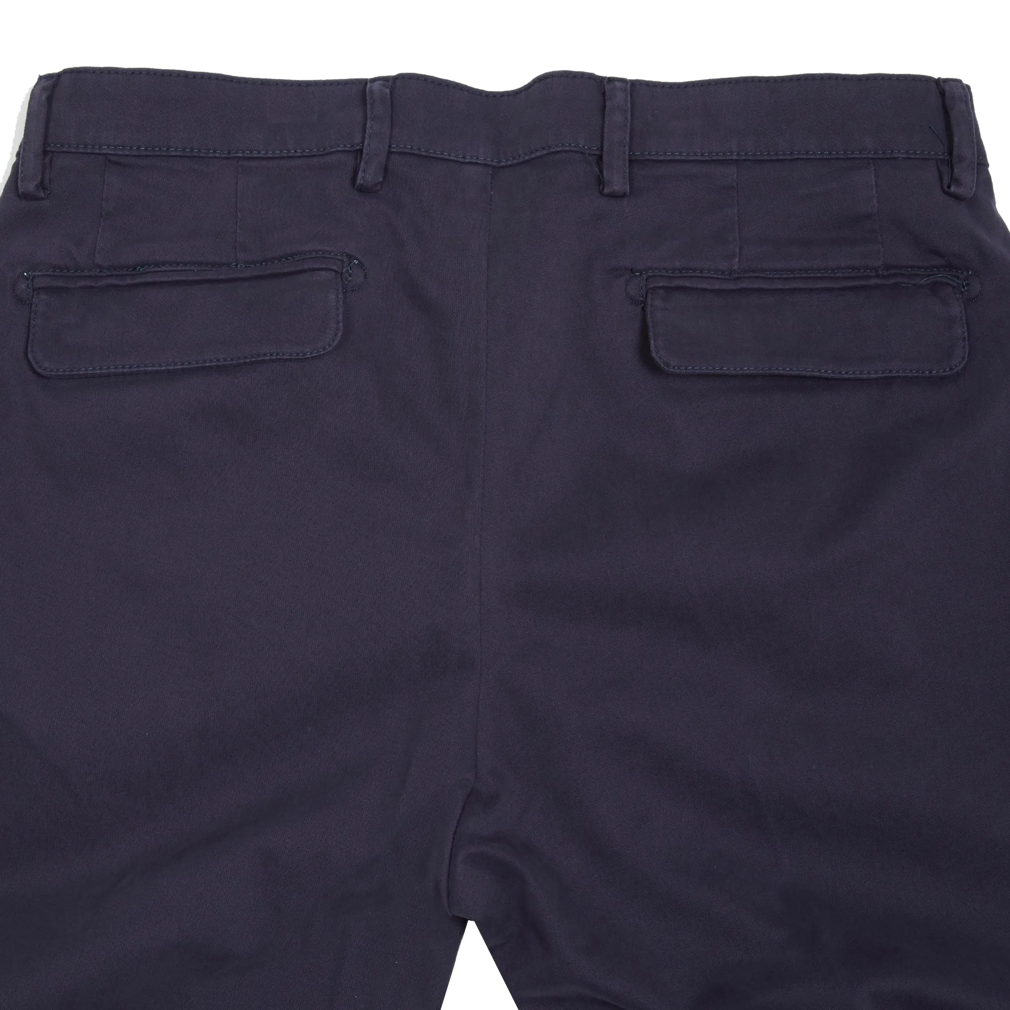 Massimo Alba Ionio2 Moleskin Trousers in Dark Blue