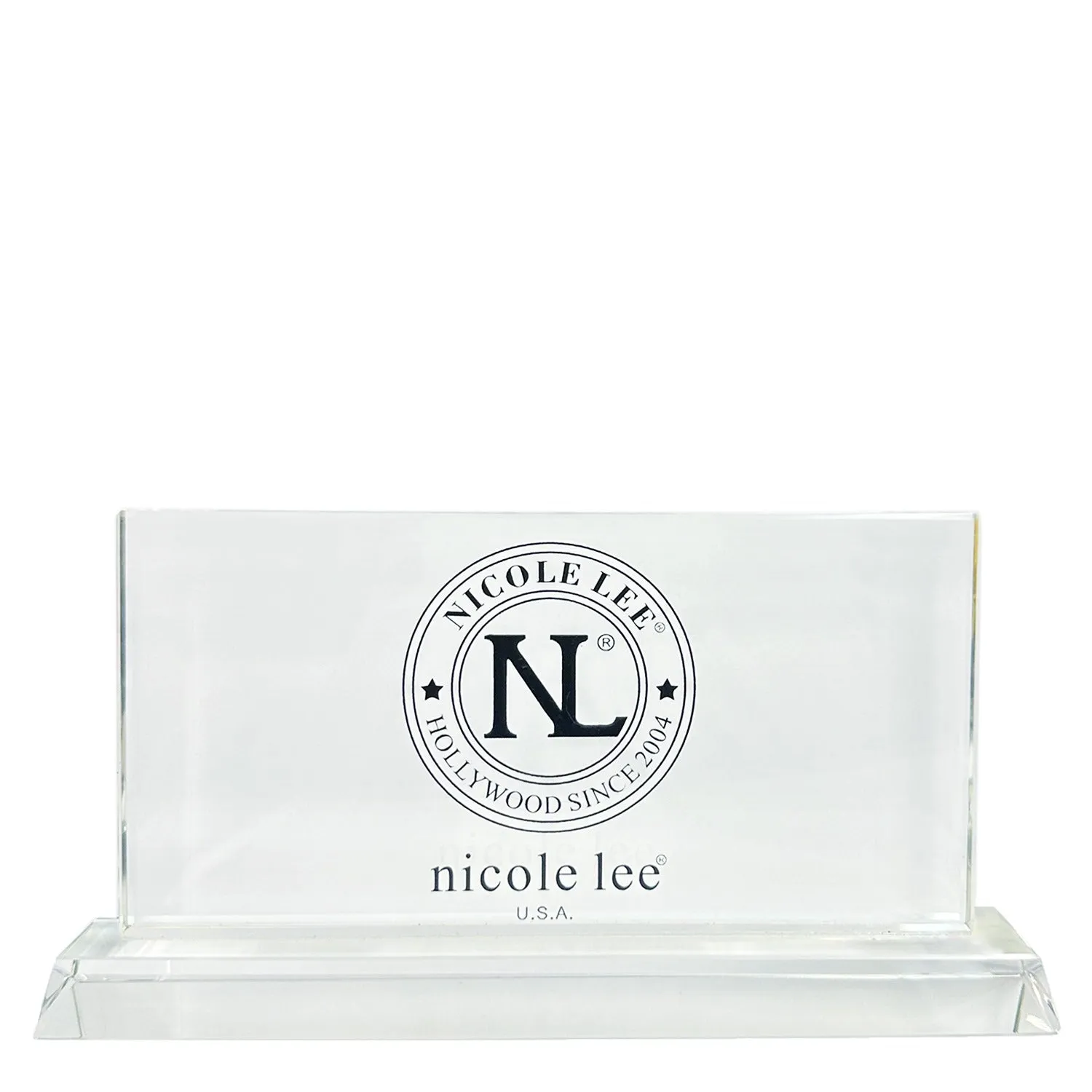 NICOLE LEE CRYSTAL PLAQUE