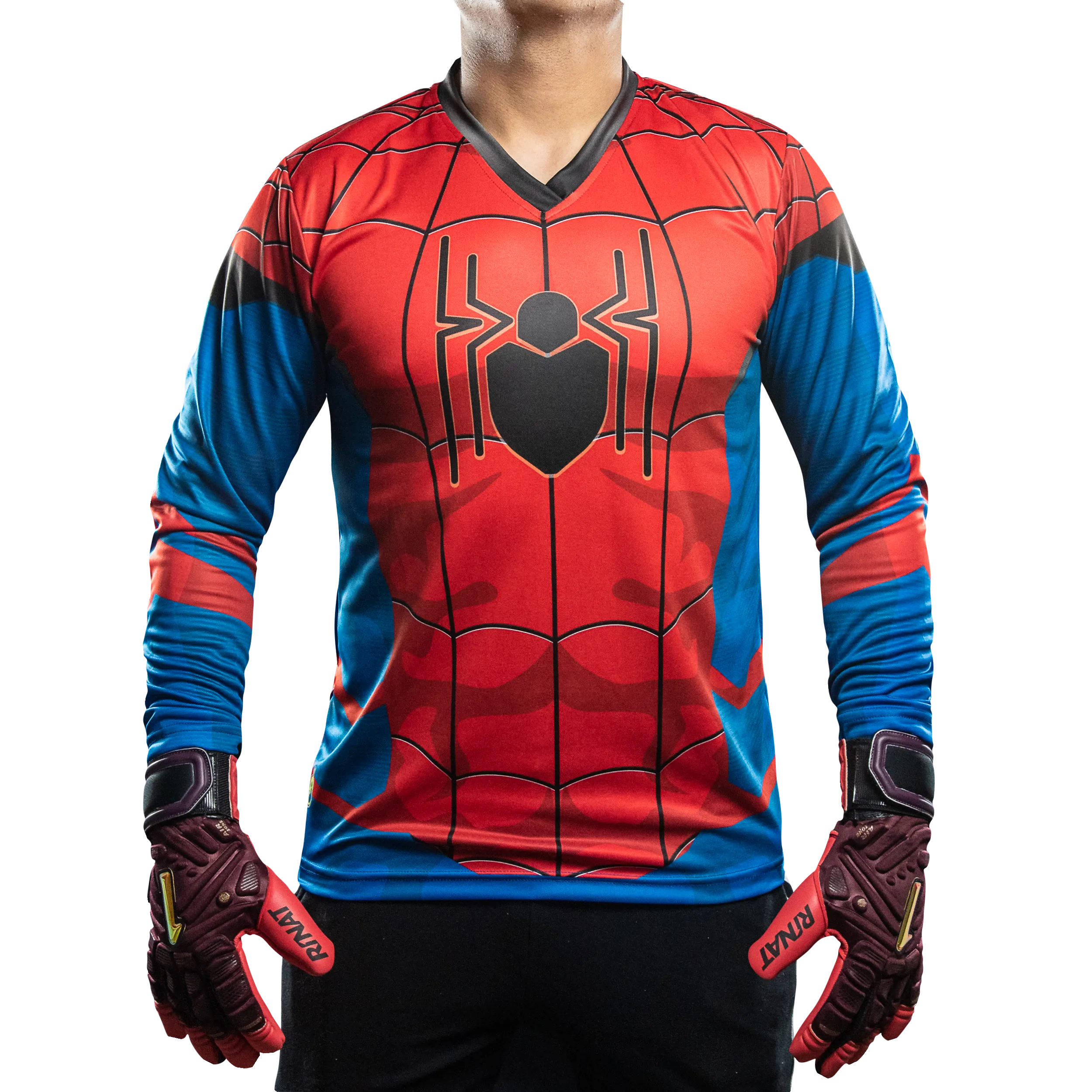 Red-Widow II Soccer Goalkeeper Jersey Number Included