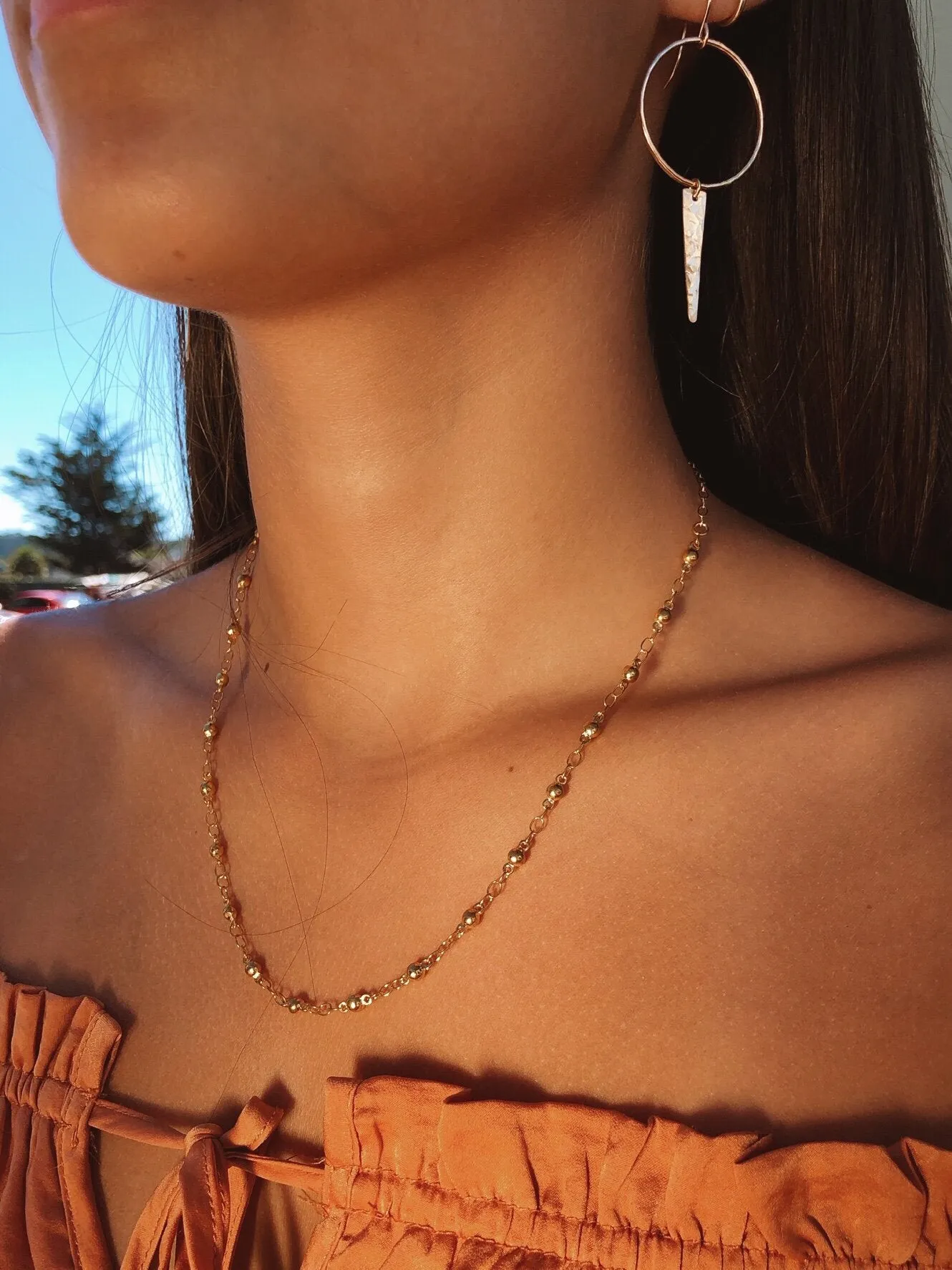 Satellite Layer Chain by Toasted Jewelry