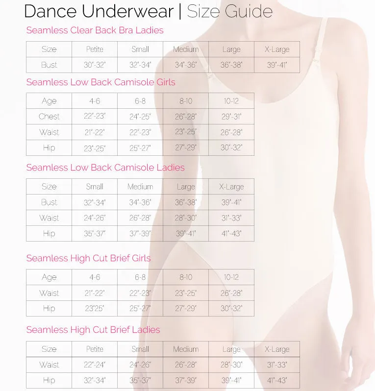 Silky Dance: Clear back bra with padding