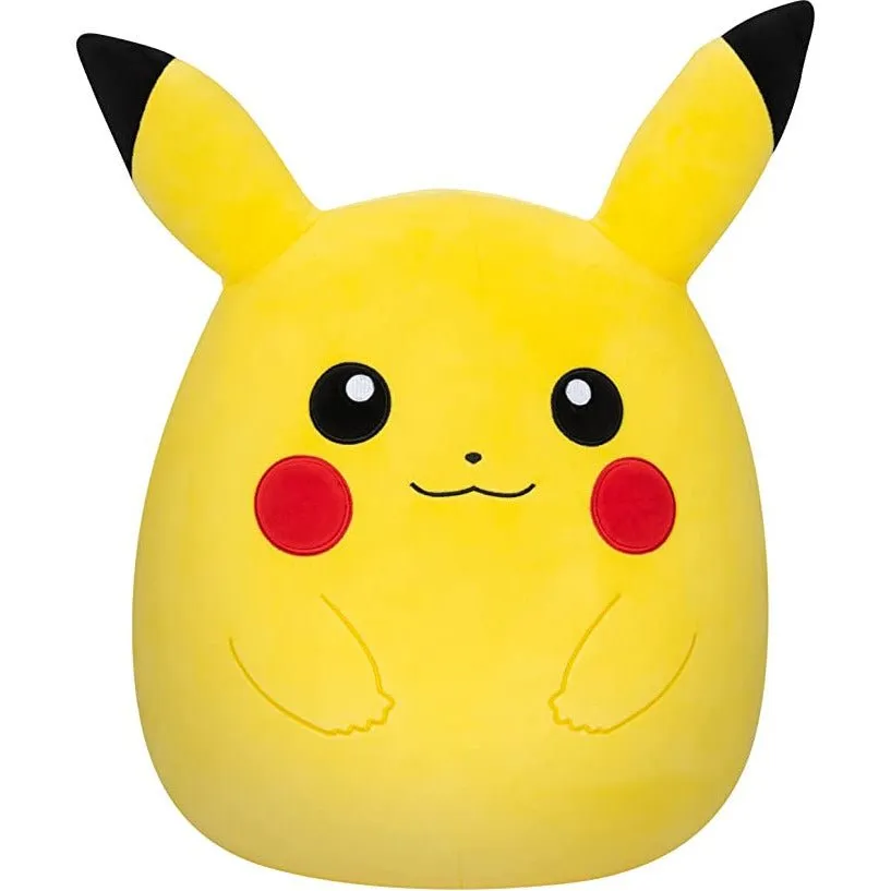 Squishmallow 14 Inch Pokemon Pikachu Plush Toy