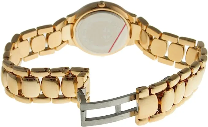 Swiss Edition Women's Watch with 23K Gold Plated Dress Bracelet